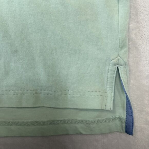 Head Golf Sportswear Men's Two-Tone Polo Shirt Size L Mint Green Blue Collar - Picture 8 of 16